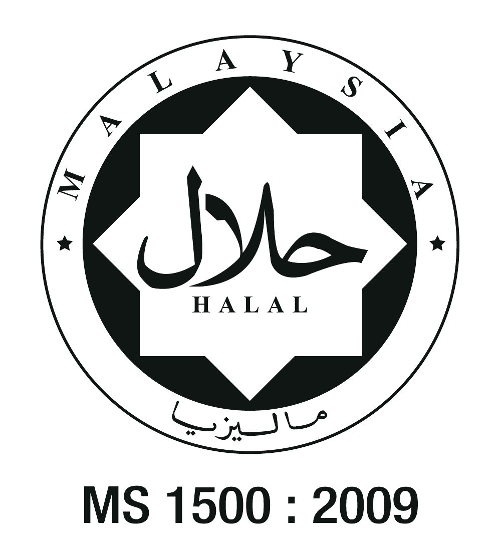Halal certification mark with MS 1500