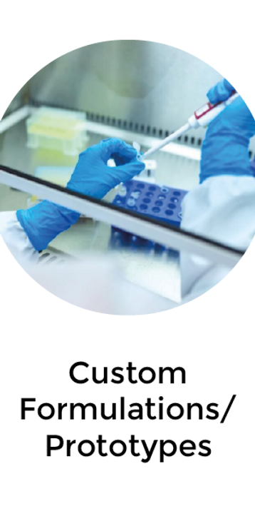 Custom formulation service visual
